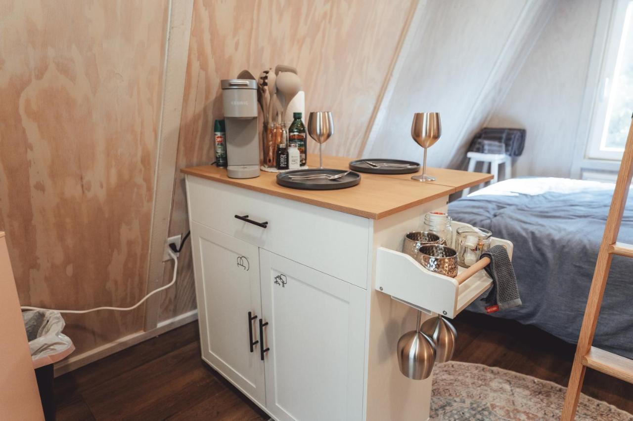 Blue Brambler Glamping A-Frame Appartement Rockbridge Buitenkant foto