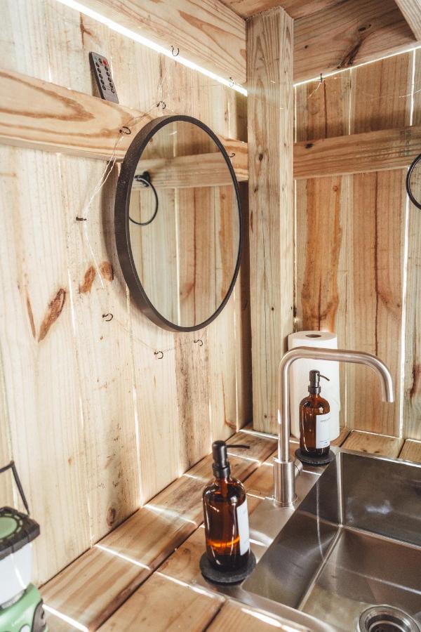 Blue Brambler Glamping A-Frame Appartement Rockbridge Buitenkant foto