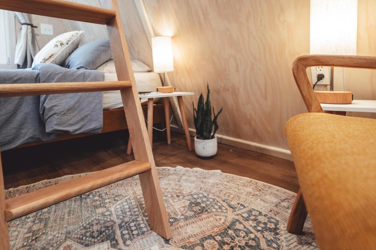 Blue Brambler Glamping A-Frame Appartement Rockbridge Buitenkant foto