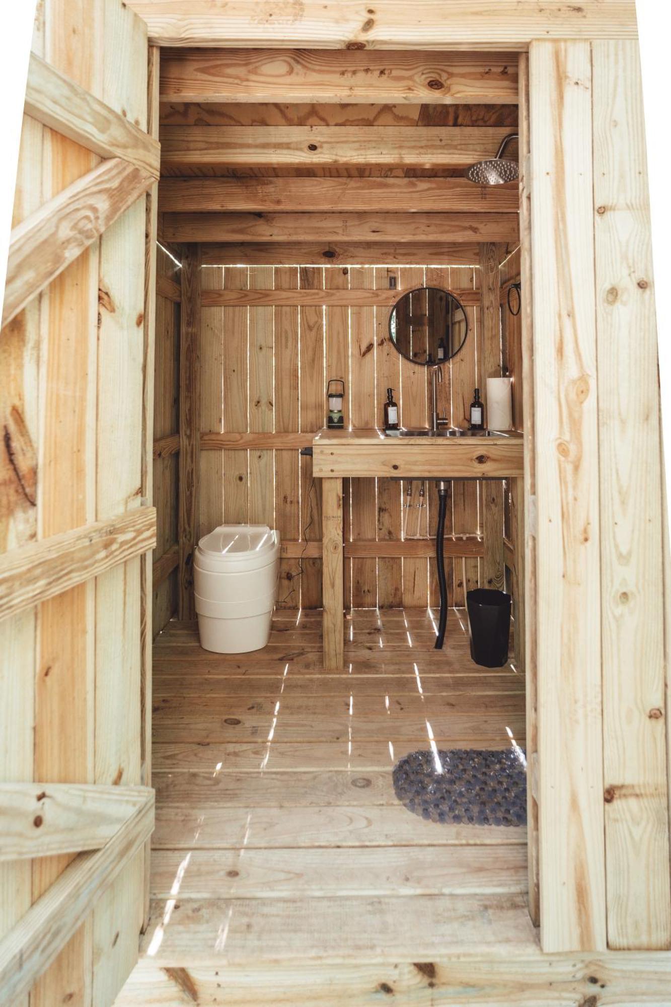 Blue Brambler Glamping A-Frame Appartement Rockbridge Buitenkant foto